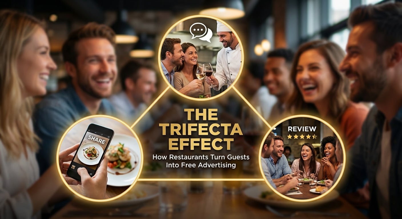 The Trifecta Effect: How Restaurants Turn Guests Into Free Advertising